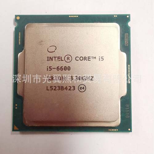 lntel 酷睿 i5 6600K 3.50GHZ