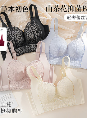 草本初色爆款内衣女小型聚拢文胸收副乳防外扩舒适提拉无钢圈亲肤