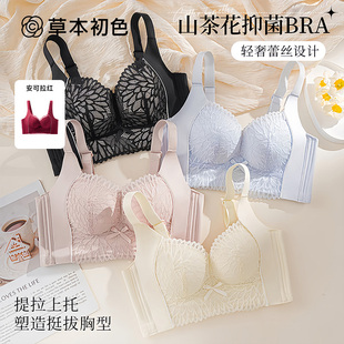 草本初色爆款 内衣女小型聚拢文胸收副乳防外扩舒适提拉无钢圈亲肤