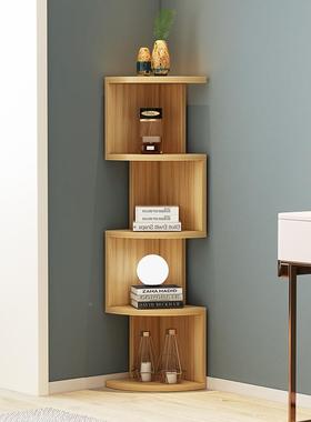 落形地角柜书墙柜收纳层架42903置物架书架角柜转墙角柜子三角拐