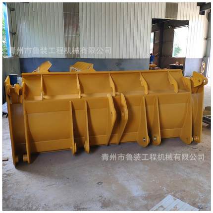 铲销售山工50装载机AKU快接头656D车四合一铲斗抓换端木器前属具