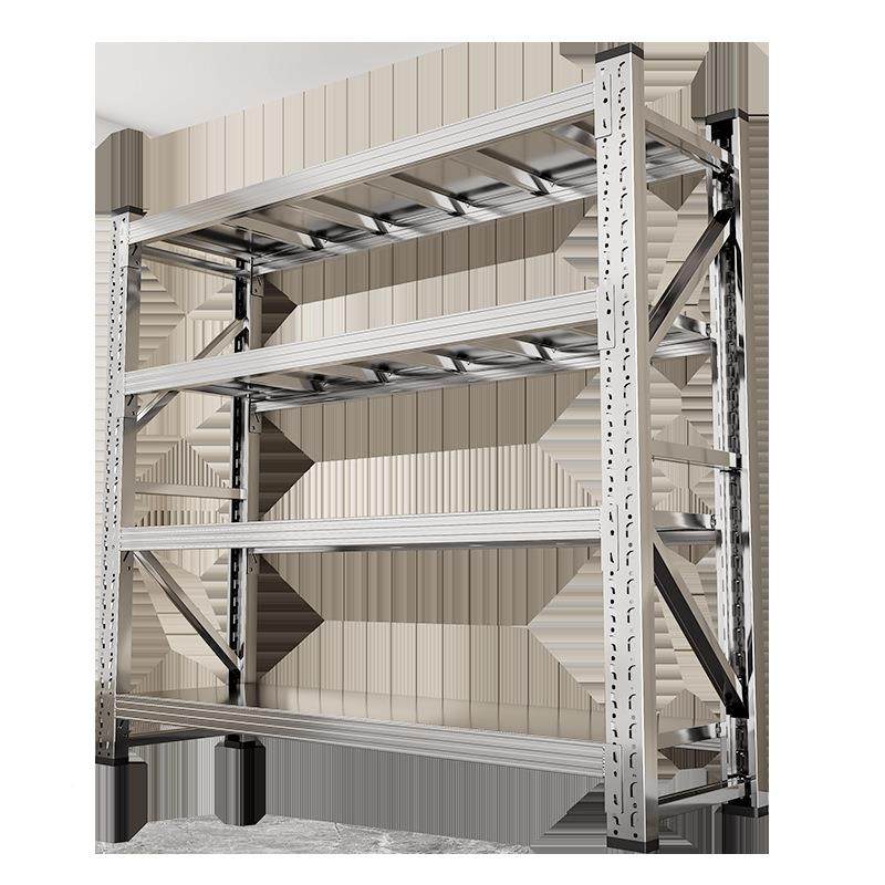 304不锈钢重型货架仓库多仓冷库厨房商用层物架置车库YUEJIANG储,收纳整理,书桌收纳置物架,淘宝优惠券,粉丝福利购,淘宝优惠卷