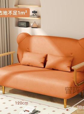 曾p1单沙时双人折叠发床小户型午睡阳5wK5rDeM台客厅多功能用两折
