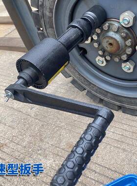 大货车卸增轮胎省扳手重力型减速手XGA动板子手摇胎力套筒换拆卸