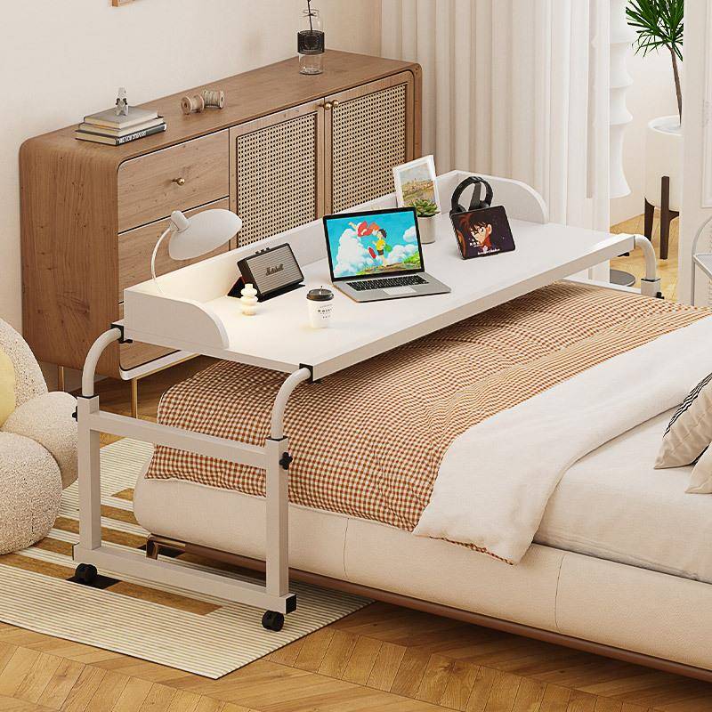 懒人跨用床桌可伸缩kcz001升降家双人脑桌移动电室小桌子床尾桌卧