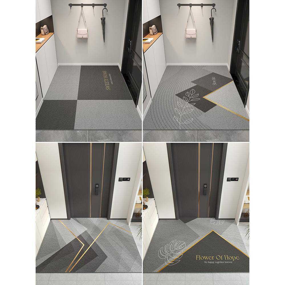 入户门地垫进门门口奢门垫新款轻防F77MS5TH垫圈子玄关脚垫可裁剪