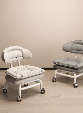 承5WPH00动斤加大万向轮小凳子重家用椅靠背沙发茶几移板凳滑轮矮