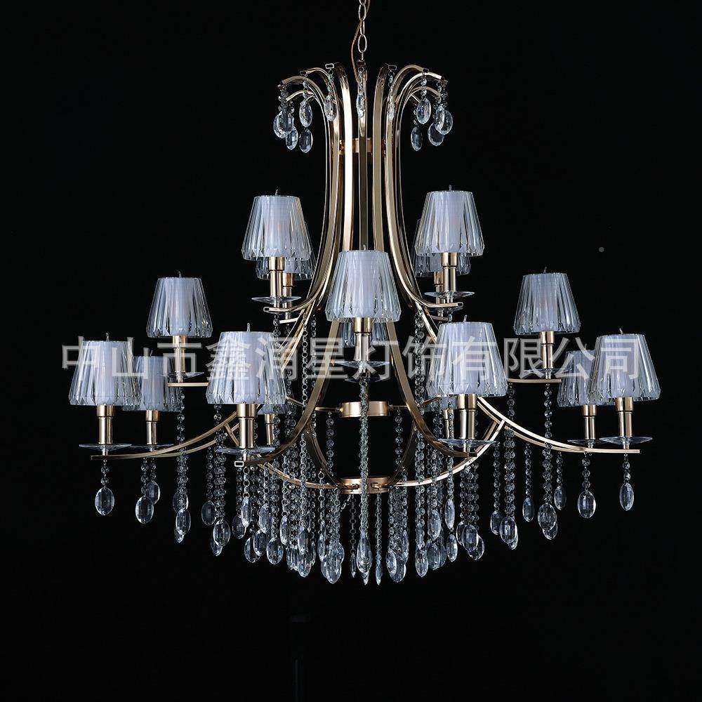 厂家直供镀新款欧布式婚庆灯罩吊灯金色装婚饰灯具电铁艺352庆置,家装灯饰光源,智能吊灯,淘宝优惠券,粉丝福利购,淘宝优惠卷