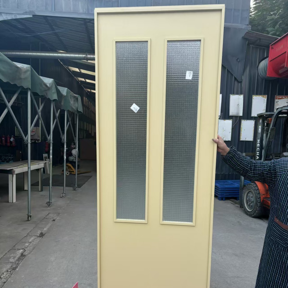 钛镁合金单轨吊滑门单扇隔断