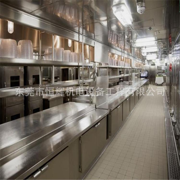 不锈钢制品 东莞酒店厨具设计施工恒辉机电三级施工资质