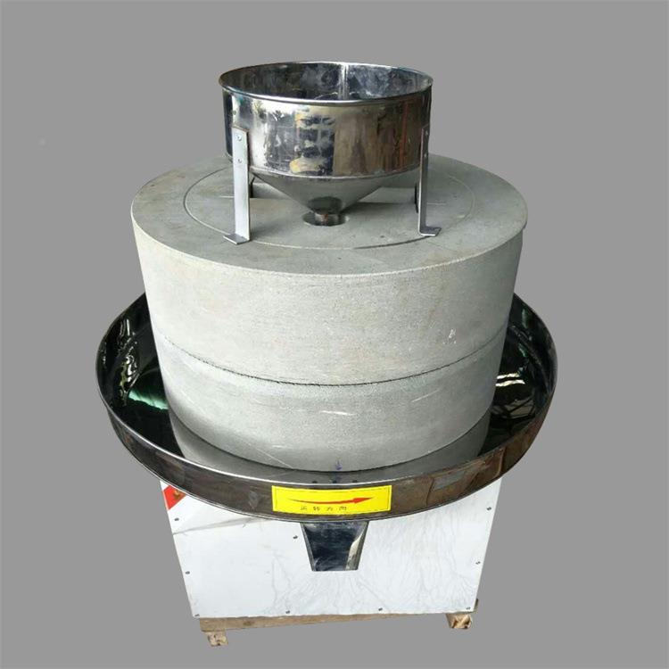 CQA石农丰利家石磨机2用20机v40公分电动磨浆磨厂家