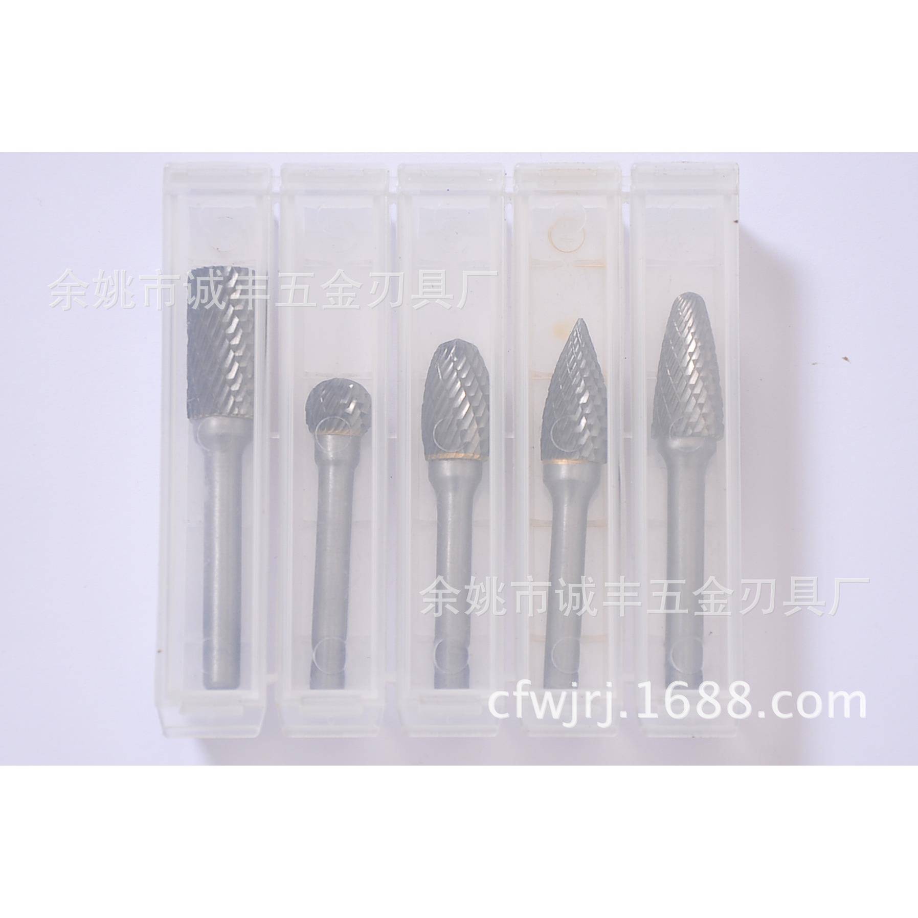 套厂家现货5件装硬质合旋转锉6mm柄成套FSB工业用钨钢合金打金磨
