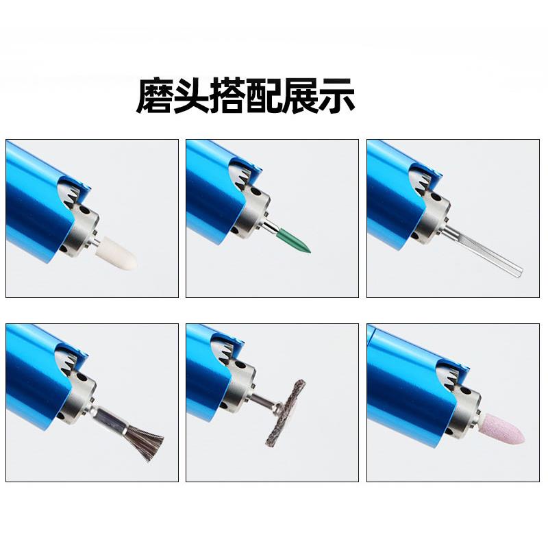 速动豹3H气吊磨机钻夹刻头风磨笔HNK05H磨机刻字笔雕0刻笔打磨笔