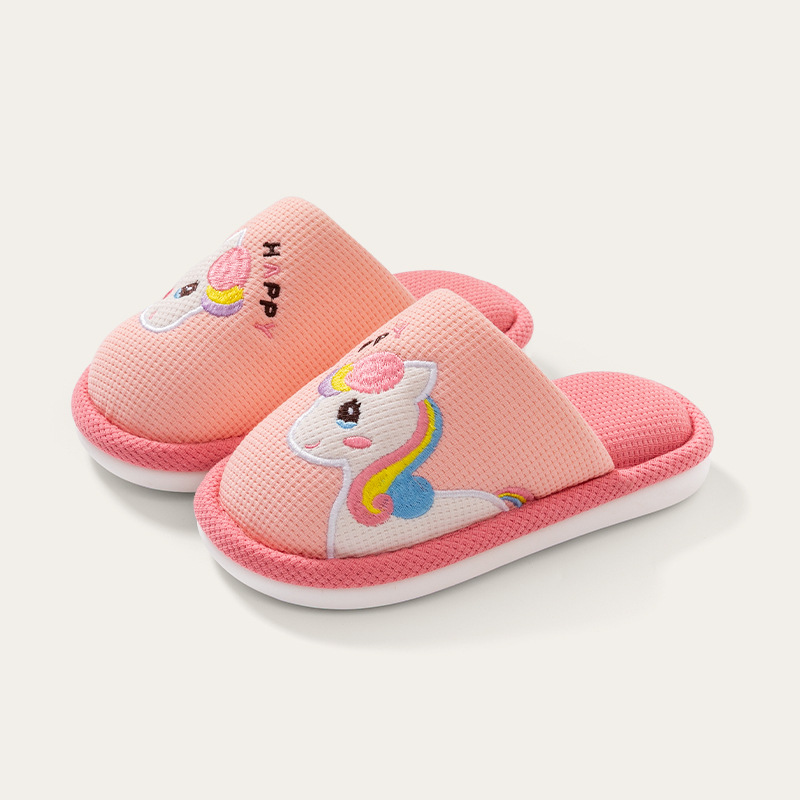 棉麻拖鞋男女情侣秋冬季保暖防滑静音厚底室内棉拖男款简约家居鞋