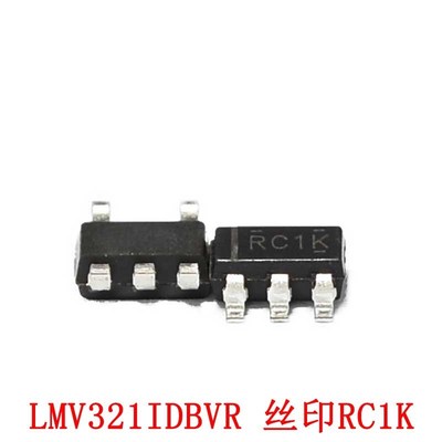 全新 LMV321IDBVR 网版印刷 RC1K 低功耗运算放大器 SOT23-5 可直