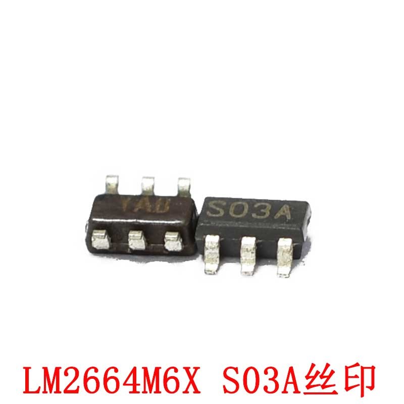 LM2664 LM2664M6X  网版印刷S03A DC DC 开 关稳压器 封装SOT