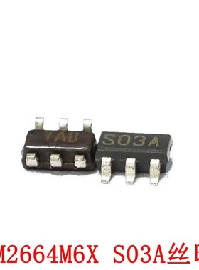 LM2664 LM2664M6X  网版印刷S03A DC DC 开 关稳压器 封装SOT