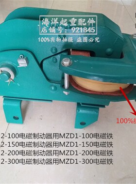 TJ2电磁制动器电磁铁头MZD1-100 200 300卷扬机抱闸刹车380伏Vv铜