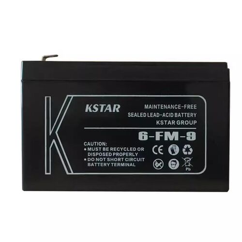 KSTAR科士达蓄电池12V9AH消防系统6-FM-9机房UPS备用电/应急备用/