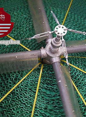 良机LBCM-50T冷却塔自动喷头 旋转布水器 带PVC洒水管 散水管