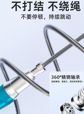 竞速钢丝跳中考生比赛体育小LLP学业儿童绳成人运学动健专身绳子