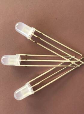 高蓝亮f圆5/阳5mm头红红黄红绿红普绿双色共共阴透明MNZ雾状LED灯