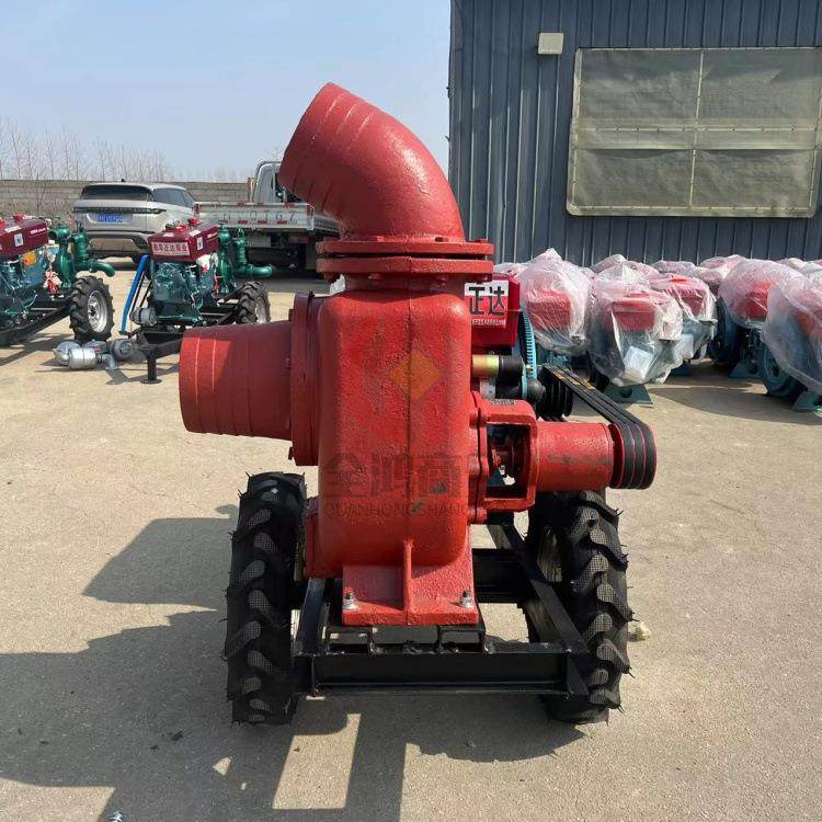 8寸自吸泵农灌溉拖车组款水机市政工程田MWO排泵涝抽水泵