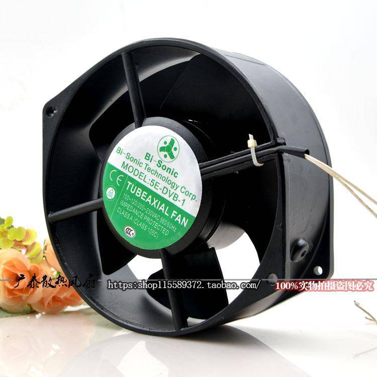 Bi-Sonic 5E-DVB-1 100-120V/200-230V 双电压四线耐高温风扇17cm