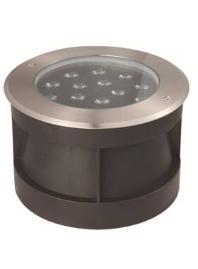 3W6W9W215W118W2W36W防水LEWD全不锈钢地埋灯圆形水4下RCE埋地灯