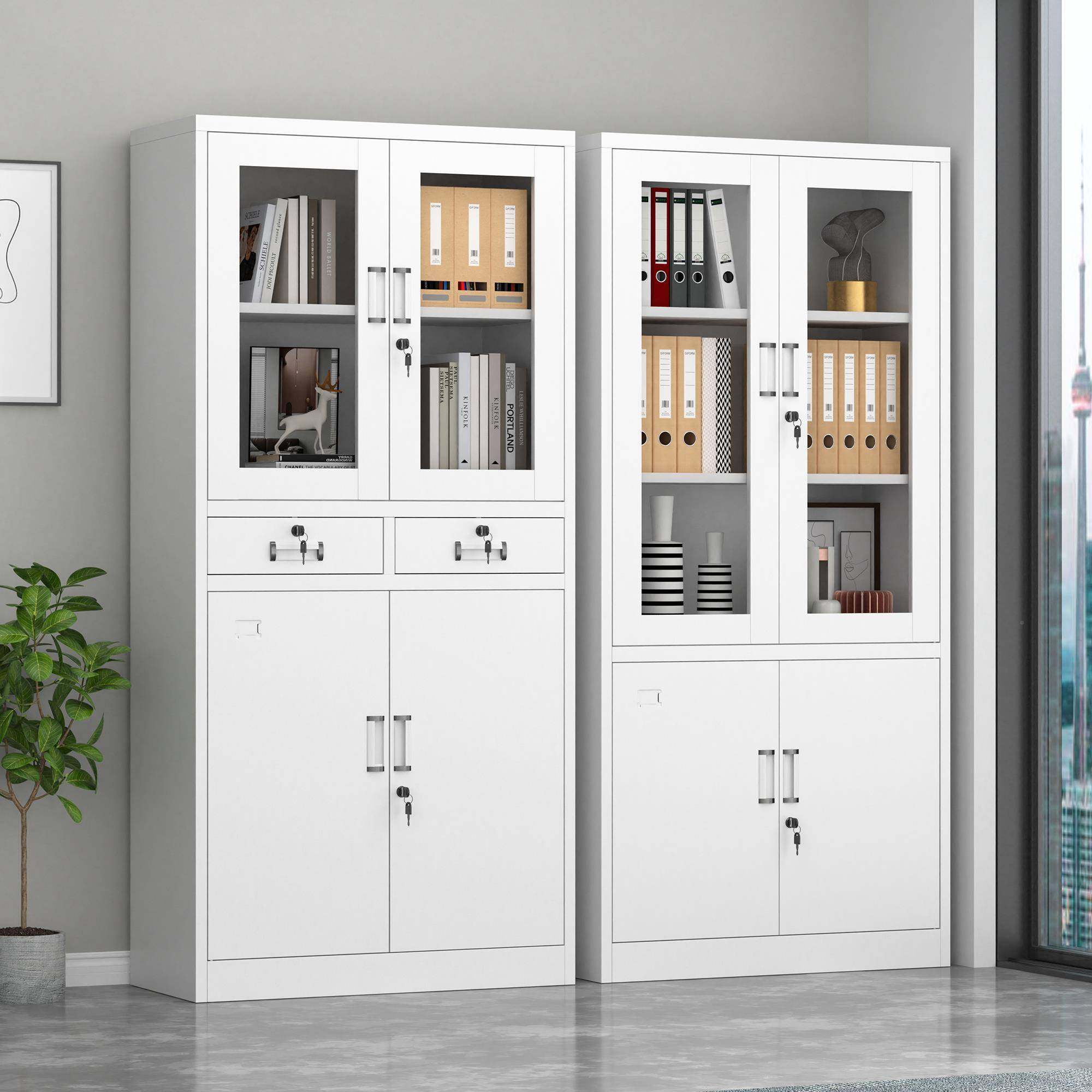 件柜办公矮室铁皮柜带锁D8848储物柜子档案柜资文料柜钢制证收纳,商业/办公家具,办公储物柜,淘宝优惠券,粉丝福利购,淘宝优惠卷