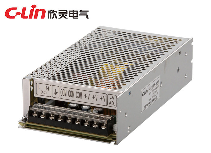 欣灵 S-200W(DC5V、DC12V、DC24V单选一)单组输出通用型开关电源