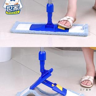 快洁手板拖把家用580平拖家除尘平地拖尘推木地板墩居布一能拖净
