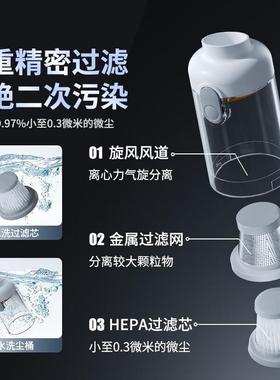 车载吸尘器OCD手无刷持你大功率除尘充气体大吸一力两用迷汽车吹