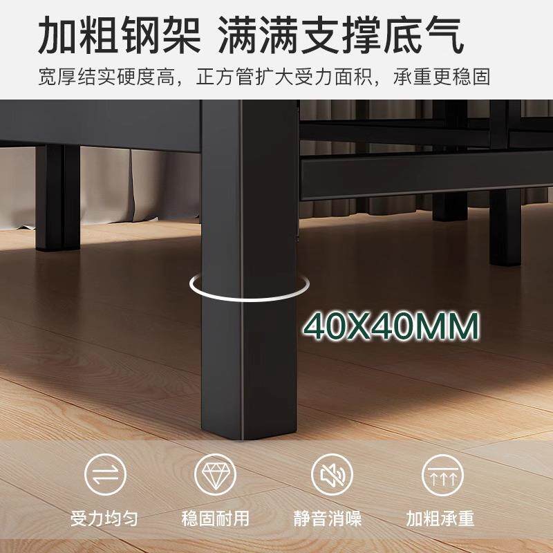 折床人床家用成人简易叠板床宿舍午休小床出租屋单双人加固硬QM-Z
