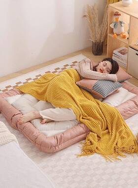 懒人沙榻榻米床上靠背椅网红宿双舍家用小户型发室折叠人卧沙EUK