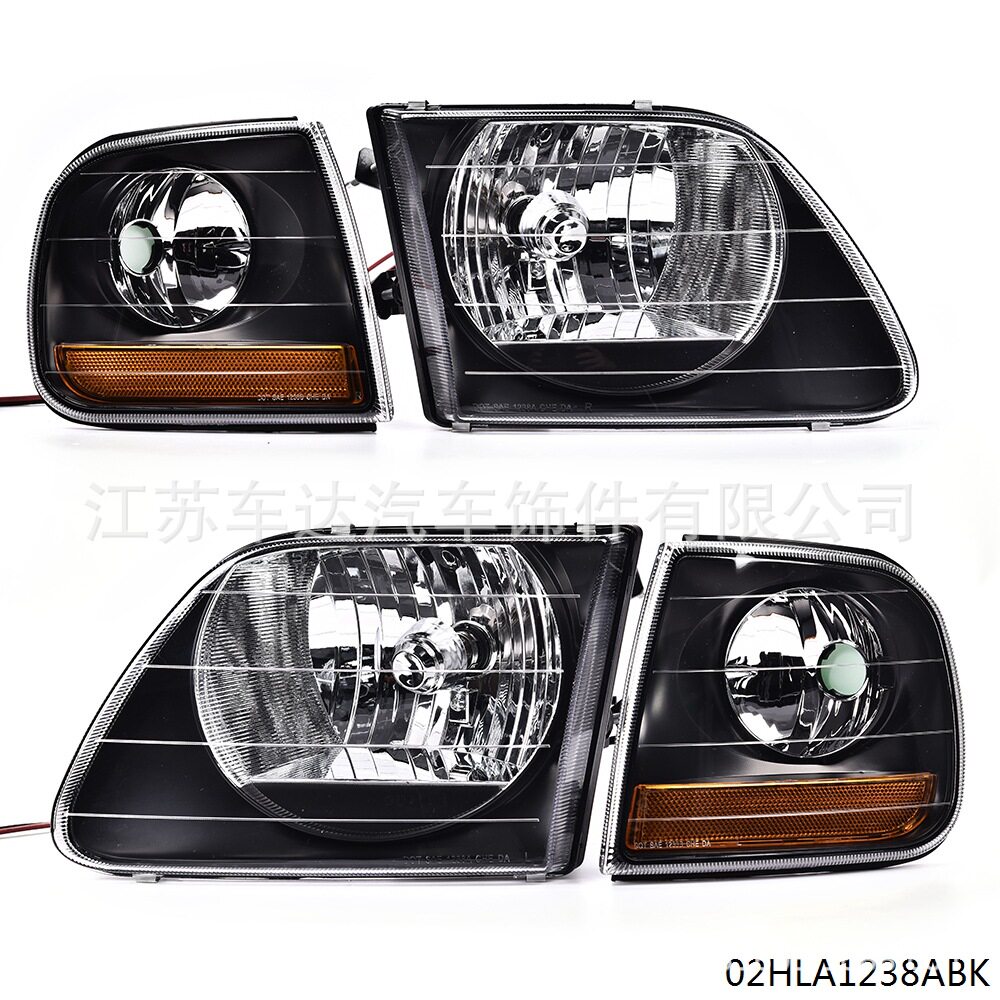 皮卡车大灯适用于福特97-02 F150 F250 Expedition