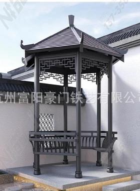 木建10271凉常亭户外四角铝六角凉亭规凉亭古建凉亭长廊水古榭别