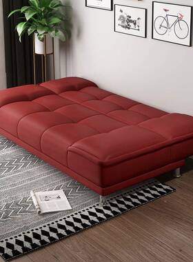 简折沙发SCV床两用小户叠型可沙发出租房卧室客厅易布艺沙发2米