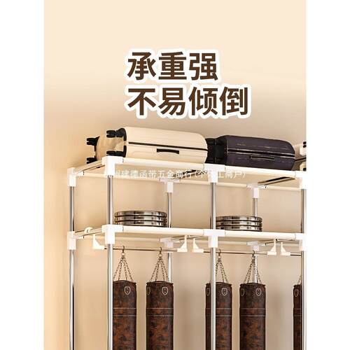 简易衣柜组装布衣柜家用收卧46209纱帘室纳柜子出租房用挂宿舍落