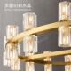 R374昊爽灯饰出口北美H灯具别客厅大吊灯全铜美式 墅大堂宴别墅会