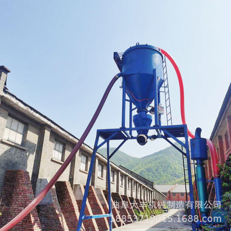煤灰熟料自吸式装车机 吉林电厂烟道清理负压吸灰机 气力式输送机