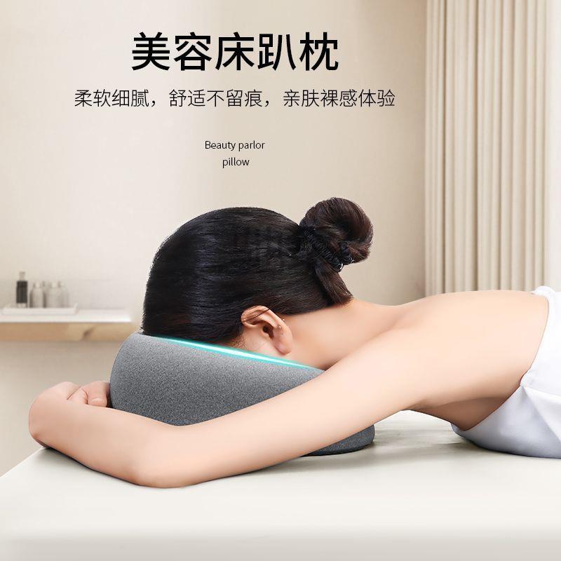 按摩床记趴枕忆枕棉趴枕头推拿涤棉现代约简通用成AL102064人老人