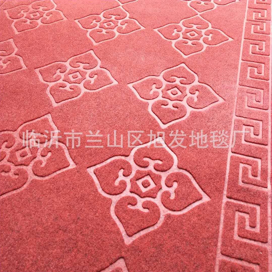 拉绒压花地毯外门脚垫浴室门前吸水垫商用酒店厨房走廊地毯