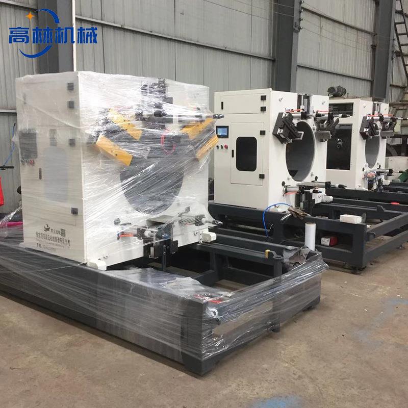 PE单双壁波纹管切割机挤出塑料波纹管材设备波纹管切割机厂家