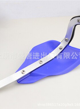 GOOFIT7/8 摩托车手刷车把保护器护手用于 ATV 滑板车卡丁车蓝色