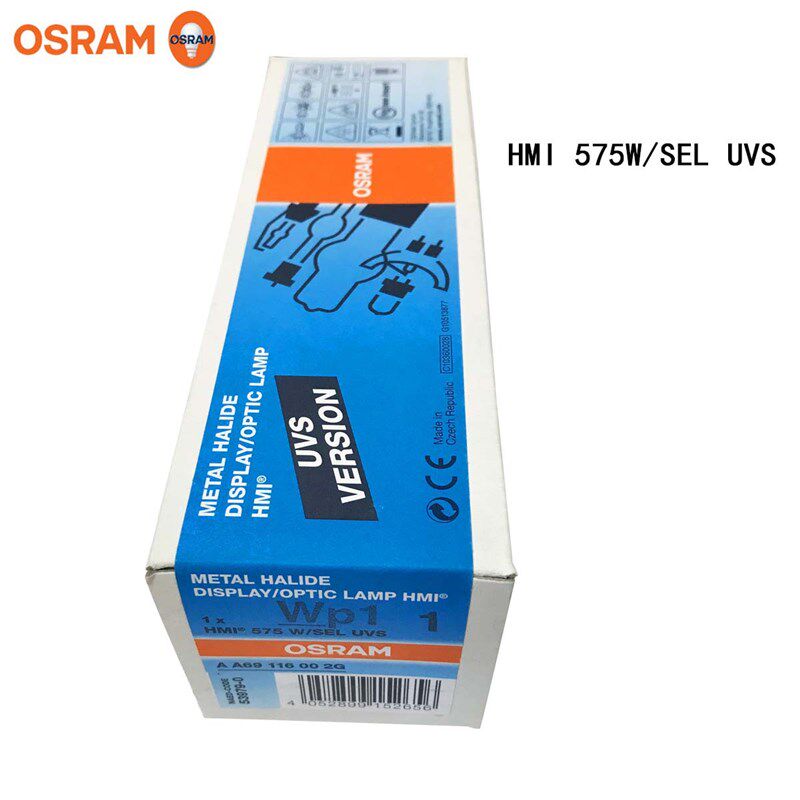 欧司朗OSRAM影视舞台灯泡 金卤灯HMI 575W/SEL UVS 镝灯 热启动