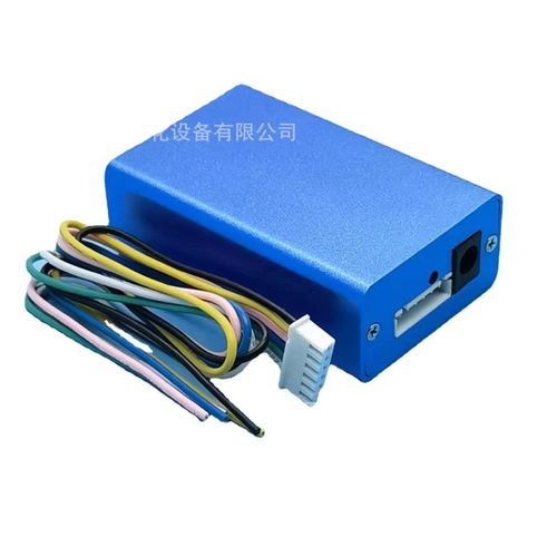 5路开关量输入模块 RS232 精致小铝壳 山东丕毅 自动上报主动发送