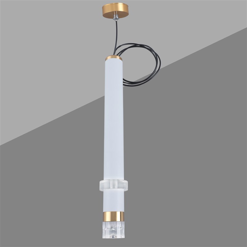 餐厅吧台氛围磁吸小吊灯床头吊线灯明装吸顶免开孔长筒圆形灯