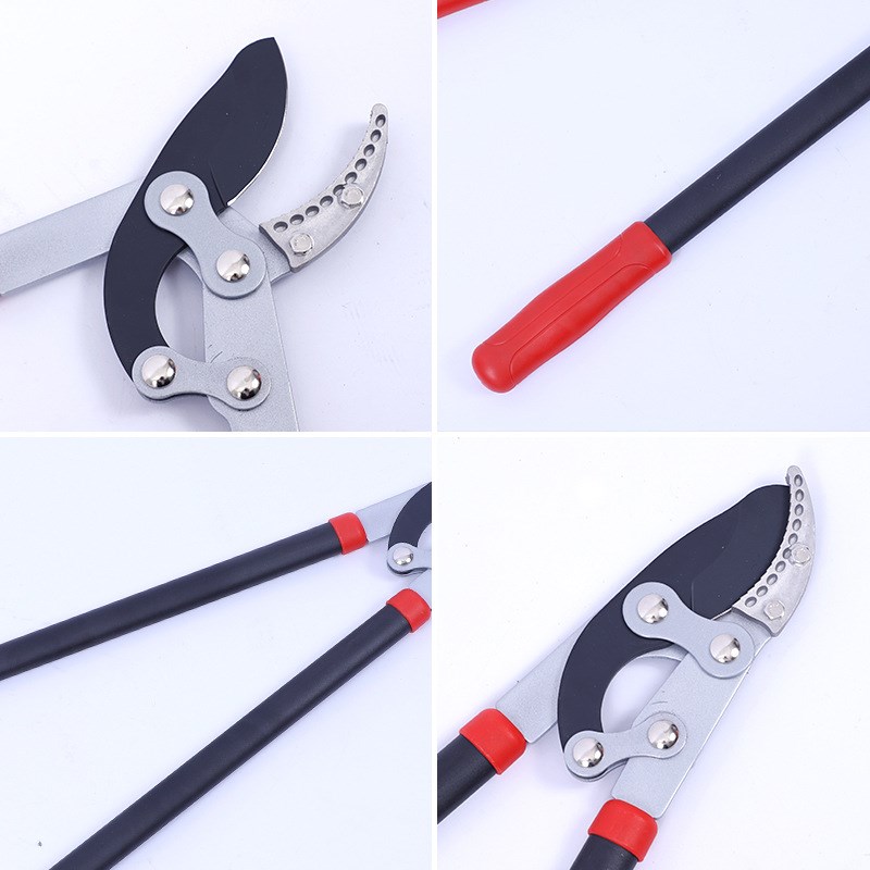 巨无霸省力高空剪钢管手柄粗枝 园林果树大力剪省力园林用大力剪