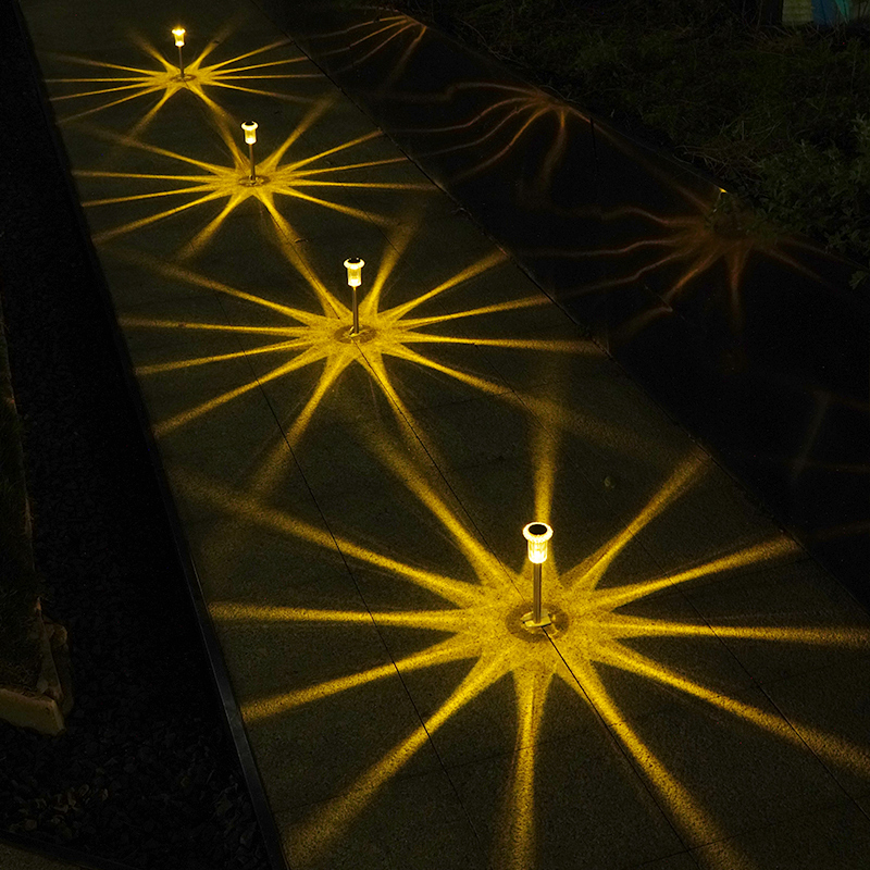 太阳能户外灯庭院花园草坪装y饰别墅防水灯草地布置草坪地插灯